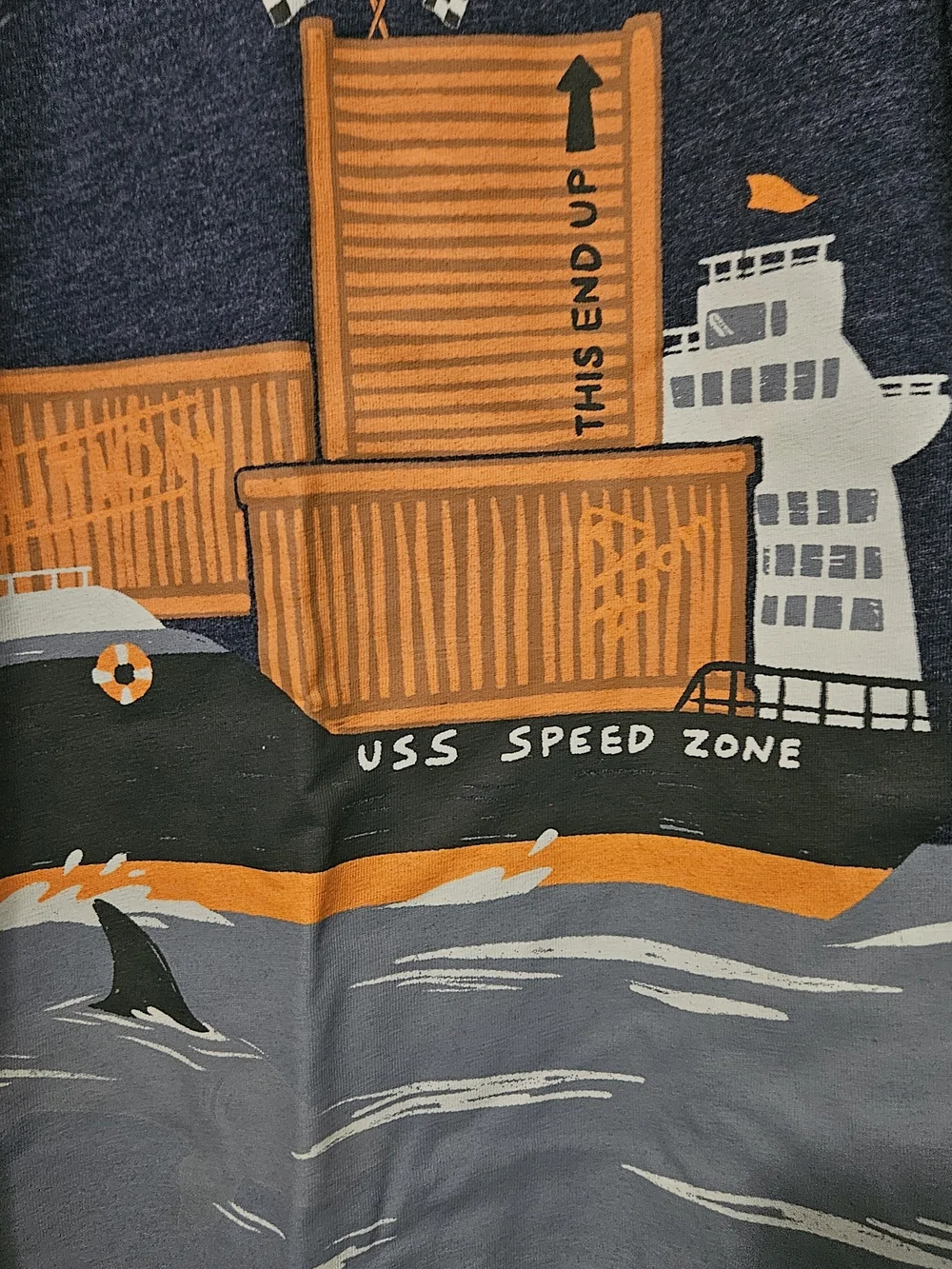 2 Carter's Long Sleeve Graphic Tees